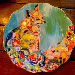 Starla Halfmann “Fancy Fox II” dessert plate